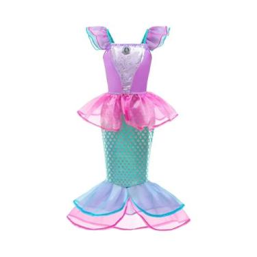 Imagem de Fantasia De Princesa Elsa Anna Para Meninas, Vestido Da Rainha Da Neve