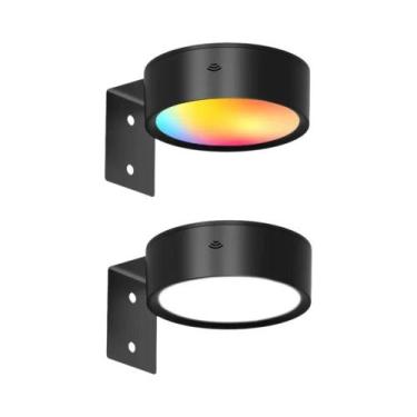 Imagem de Luzes De Parede LED RGB De 13 Cores, Dimáveis, Magnéticas, Para Exibiç