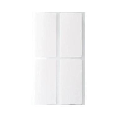 Imagem de Etiquetas Adesivas Brancas Impermeáveis Para Nomes, Escritas À Mão, Cl