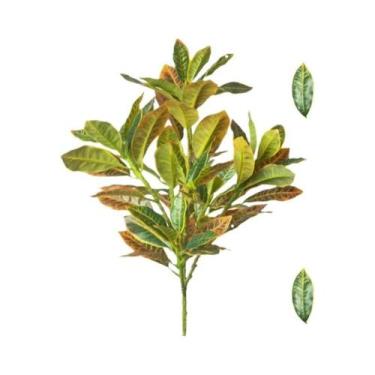 Imagem de Árvore Ficus Artificial De 24-41cm, Planta Tropical Falsa Para Decoraç