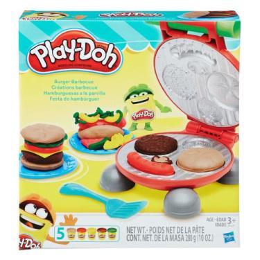 Imagem de Massinha play-doh festa do hambúrguer - hasbro b5521