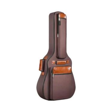Imagem de Bolsa Para Violão Acústico De 41 Polegadas, Impermeável, Em Nylon Oxfo