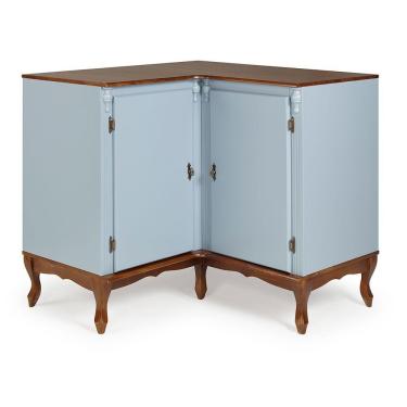 Imagem de Balcão De Canto Copenhagen - 2072 Laca - Azul Bebê