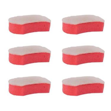 Imagem de Esponja De Banho dupla face Multiuso esponflora 06 Unidades