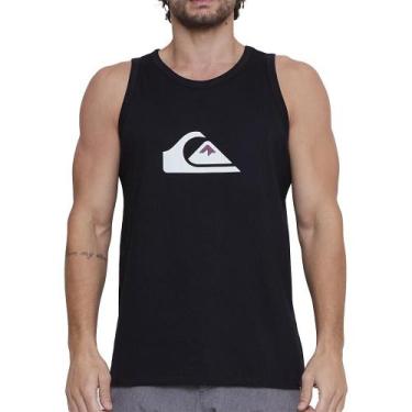 Imagem de Regata Quiksilver Comp Logo SM25 Masculina Preto, Preto, M