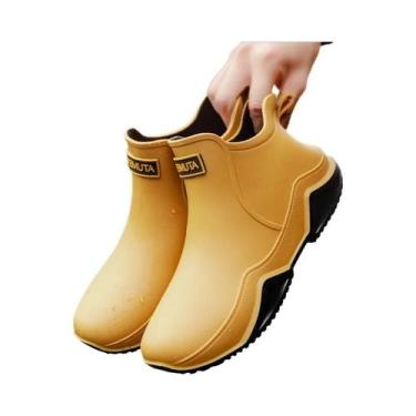 Imagem de Botas De Chuva Unissex Impermeáveis De Cano Baixo, Estilosas Para Pesc
