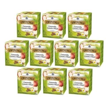 Imagem de 100 Sachês, Chá Twinings, Camomila Canela E Maçã