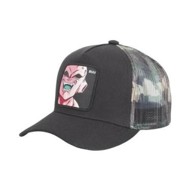 Imagem de Boné De Malha Hip-Hop Ajustável Com Bordado Do Dragon Ball Son Goku Pa