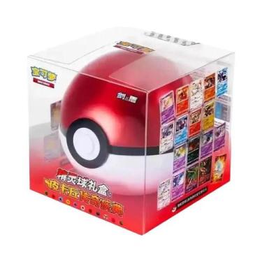 Imagem de Caixa De Presente Pokémon Master Balls Com Cartas Em Chinês Simplifica
