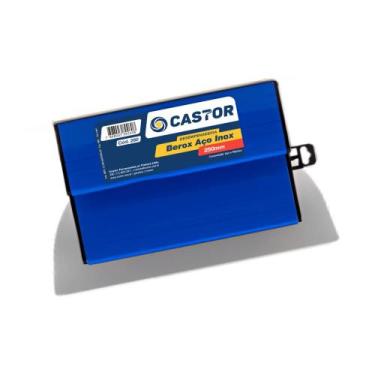 Imagem de Desempenadeira Nivela Max Tipo Berox Inox 25 cm - Castor