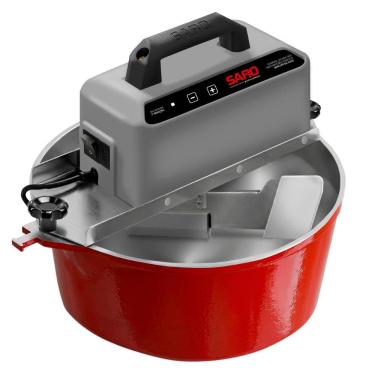 Imagem de Panela Misturadora Automática para Doces e Massas SARO G3 10 Litros Vermelho Bivolt