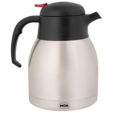 Imagem de Bule de Inox com Gatilho 1,2 Litros MOR