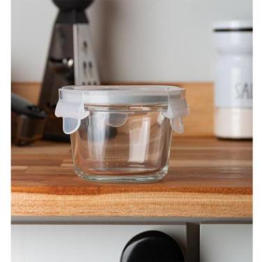 Imagem de Pote Hermético com Tampa Redondo Lyor 130ml Vidro - Wolff