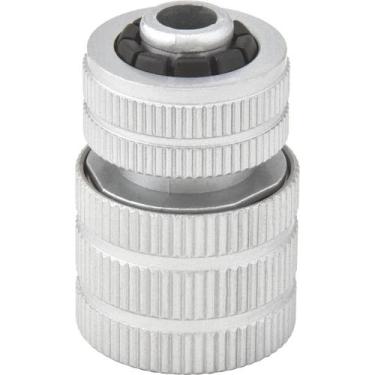 Imagem de Engate Rápido Para Mangueira 1/2", de Alumínio, Passagem Livre, Vonder