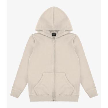 Imagem de Jaqueta Masculina Moletom Peluciado Diametro Bege - Diametro Basicos, 