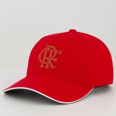 Imagem de Boné Flamengo Americano Vermelho-Unissex