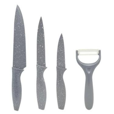 Imagem de Kit De Facas Premium Em Plástico Resistente Design E Qualidade - KAPBO