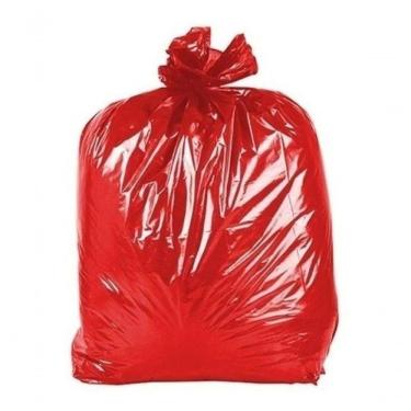 Imagem de Saco de Lixo Vermelho 60L Pacote com 100 Unidades para Coleta Seletiva Higipack