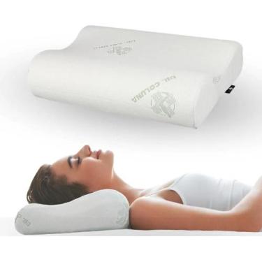 Imagem de Travesseiro Nasa Cervical Ortopédico Antialérgico Dr Coluna - Congratu