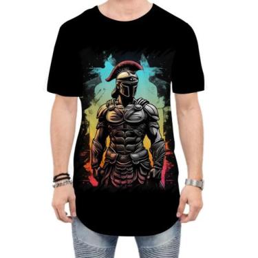 Imagem de Camiseta Longline Soldado Romano Império 23 - Kasubeck Store®, GG