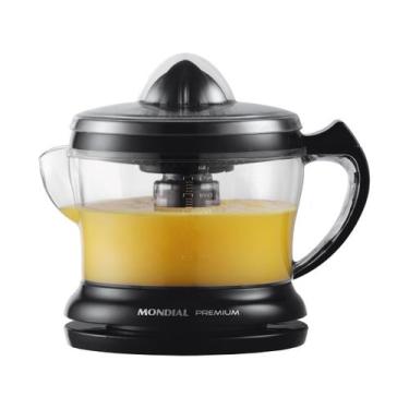 Imagem de Espremedor de Frutas Mondial E02 Premium  1,25 Litros, 30W, Preto, Pre