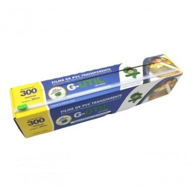 Imagem de Filme Pvc Rolo 38x300m Com Cortador G-útil Un