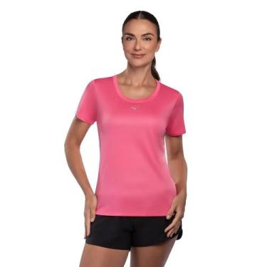 Imagem de Camiseta Mizuno Feminina Spark 2, Rosa pink, G