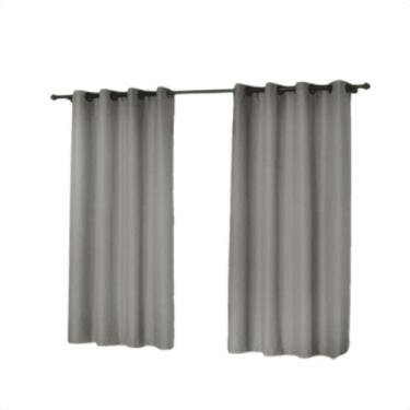 Imagem de Cortina Blackout 100% Corta Luz Com Voil/ Voal Liso 260x170 - BELLA JA