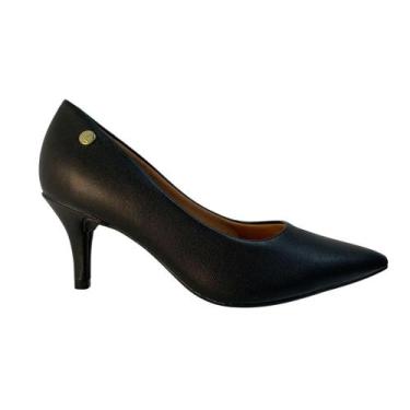 Imagem de Sapato vizzano salto fino ref:1185.702 feminino, Preto, 38