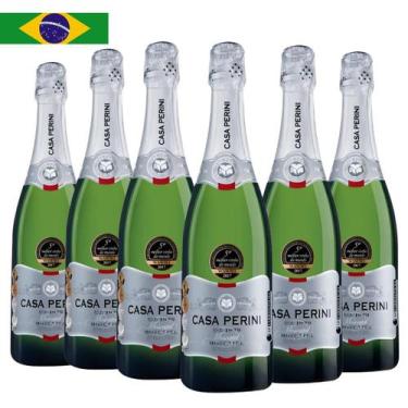Imagem de Kit 6 Garrafas Espumante Casa Perini Moscatel 750ml