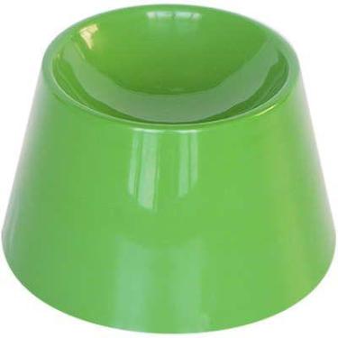 Imagem de Comedouro Ergonometro Super Cat para Gatos 200ml  - Furacão Pet, Verde