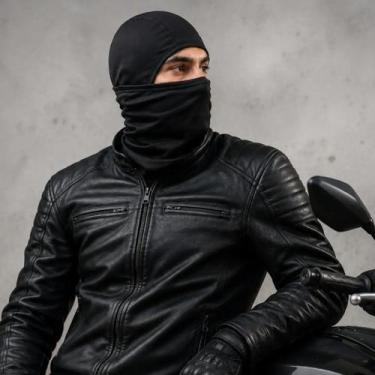 Imagem de Balaclava articulada thermoskin termica touca ninja bandana frio mascu