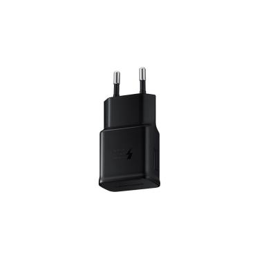 Imagem de Fonte de Carregador de Parede Samsung EP-TA200N Carregamento Rápido 15W USB-A Preto 1 Unidade