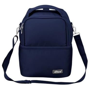 Imagem de Bolsa Termica Fitness Marmiteira Porta Marmita Necessaire Divisoria - 