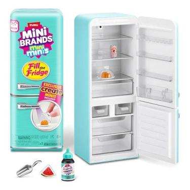 Imagem de Mini Brands Mini Refrigerator Original Refrigerator Da Zuru Azul-turqu