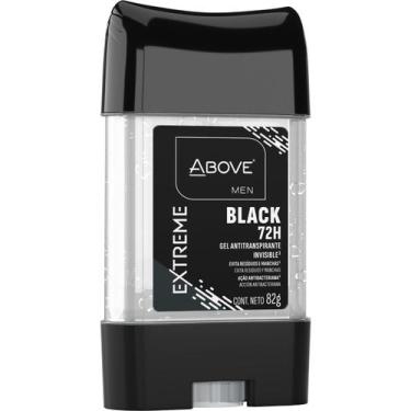 Imagem de Desodorante Gel Above Men Extreme Black 72h 82g