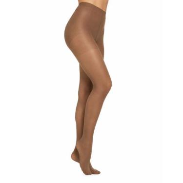 Imagem de Meia Calça Kendall Média Compressão 18-21mmHg Varizes Dores, Mel, GG