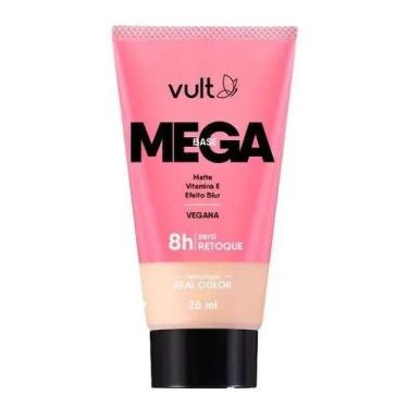 Imagem de Base Líquida Vult Mega Matte Cor V270 Efeito Blur 26ml