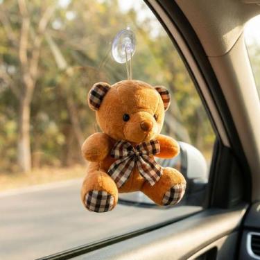 Imagem de Bicho De Pelucia Urso Decorativo Nicho Maternidade Brinquedo Macio Ant