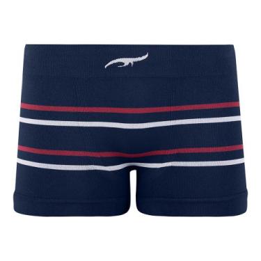 Imagem de Cueca Boxer Infantil sem Costura Navy Zee Rucci, GG