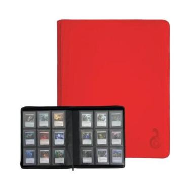 Imagem de Binder Toploader 360 Com 9 Bolsos Para Cartões De Esportes Ou Colecion