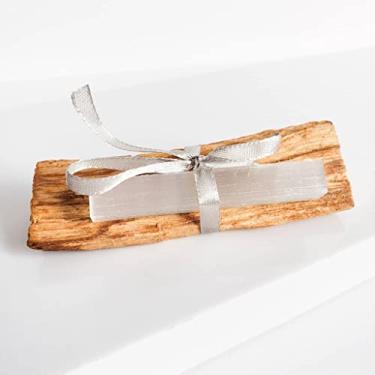 Imagem de Kit de Incenso Mahlaga - Palo Santo e Selenita - 1 Unidade