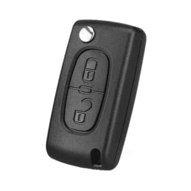 Imagem de Chave Canivete Completa (Oca) 2 Botões C/Aloj. P/Transponder - Citröen Citröen