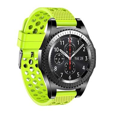 Imagem de Pulseira 22mm Sport V2 compatível com Samsung Galaxy Watch 3 45mm - Galaxy Watch 46mm Sm-R800 - Gear S3 Frontier - Amazfit GTR 47mm - Marca LTIMPORTS (Verde)