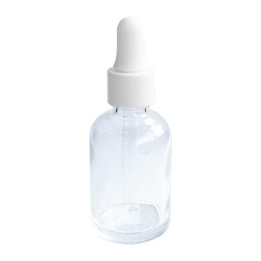 Imagem de Frasco De Vidro Incolor Conta Gotas 30ml (10 Peças) (Branco)