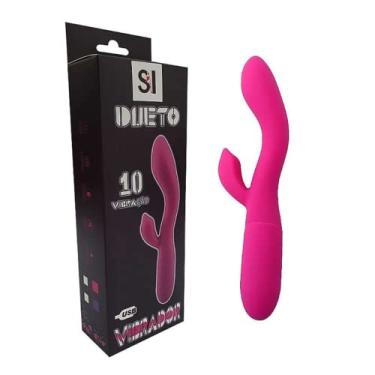 Imagem de Vibrador Feminino Ponto G Clítores Rabbit - Dueto