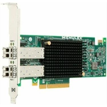 Imagem de de barramento do host Fibre Channel LPe31002-M6-D porta dupla 16GB Dell Emulex, PCIe altura integral, instalação do cliente - GVF0M 403-BBMF