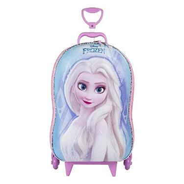 Imagem de Mochila Infantil Com Rodinha Frozen Elsa - 100623