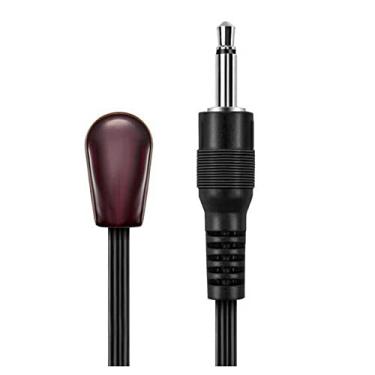 Imagem de Kit 5 Cabo Emissor Ir Simples Infravermelho Preto Muzion