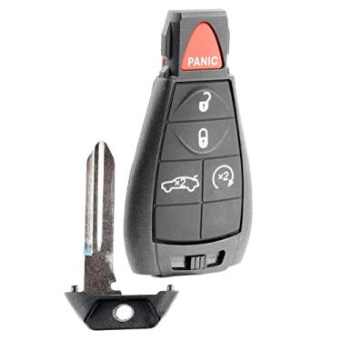 Imagem de KeylessOption Alarme para iniciante com chave de controle remoto para Dodge Chrysler Jeep